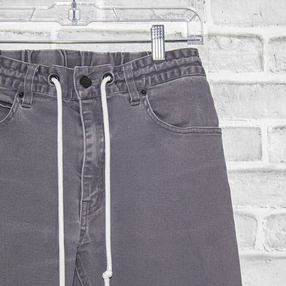 ONES STROKE Tokyo Men's Jogger Pants Drawstring ankle zip Size Small - Picture 7 of 12